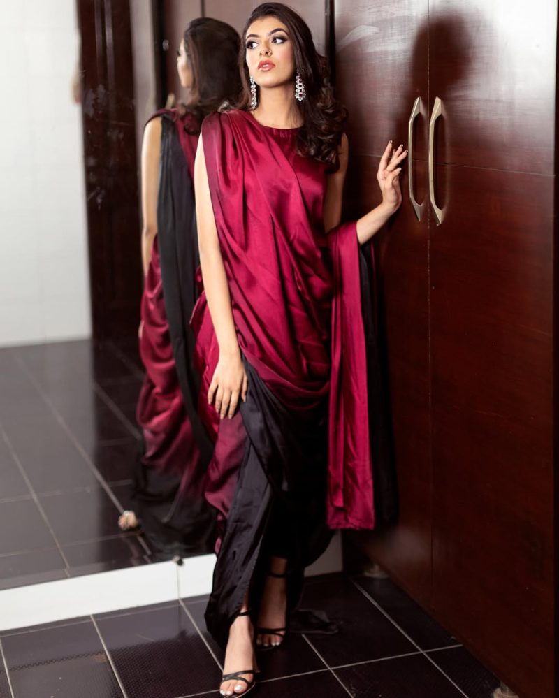 Two-Toned Saree - Image 2
